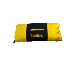 GREEN MOUNTAIN DOWN Vintage Pittsburgh Steelers Hand Warmer with Zipper Pocket